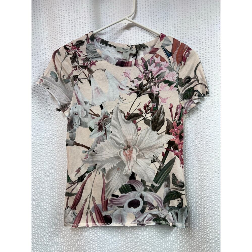 All Saints Bela Leondra Tee Women’s Size S